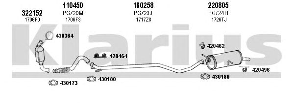 Exhaust System 630963E