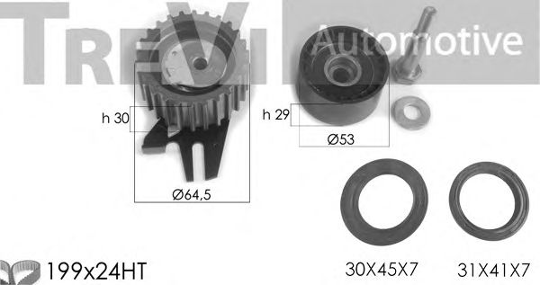 Kit cinghie dentate RPK3300D/1S