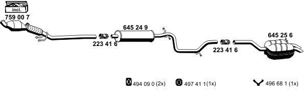 Exhaust System 190039