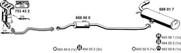 Exhaust System 180044