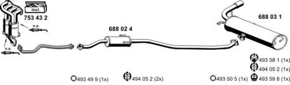 Exhaust System 180047