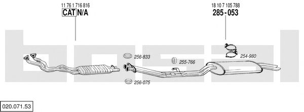 Exhaust System 020.071.53