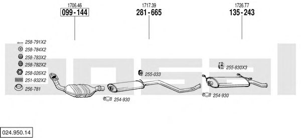 Exhaust System 024.950.14