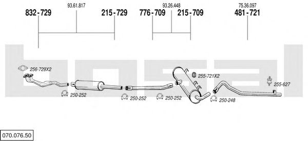 Exhaust System 070.076.50