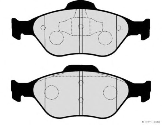 Brake Pad Set, disc brake J3603063