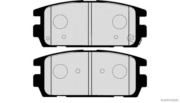 Brake Pad Set, disc brake J3610511