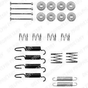 Accessory Kit, parking brake shoes LY1312
