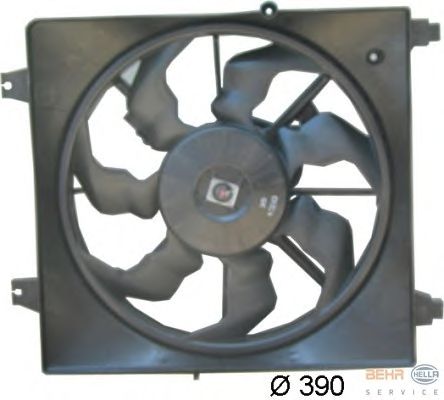 Fan, radiator 8EW 351 043-201