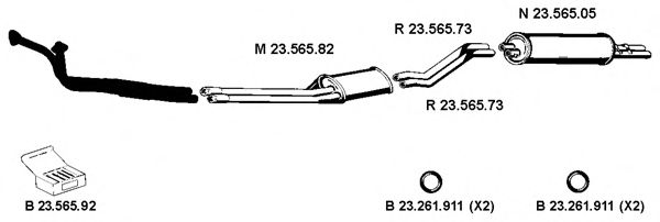 Exhaust System 232113