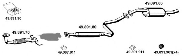 Exhaust System 492056