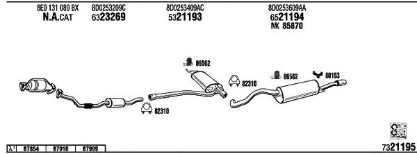 Exhaust System AD25068