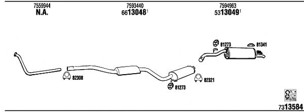 Exhaust System FI61226