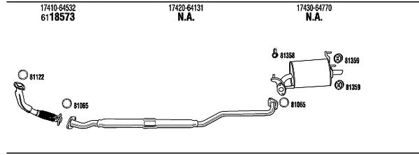 Exhaust System TO51117