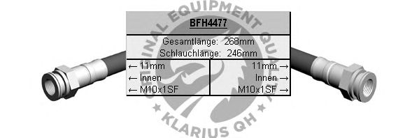 Ελαστικός σωλήνας φρένων BFH4477