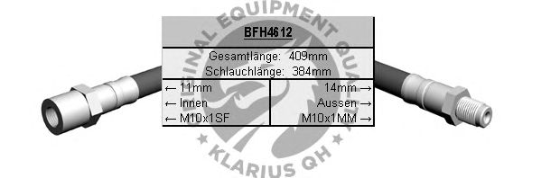 Flessibile del freno BFH4612