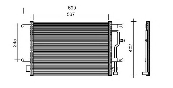 Condensator, airconditioning QCN194