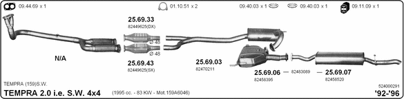 Exhaust System 524000291