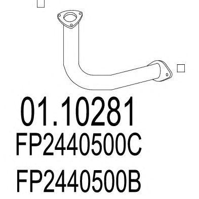 Exhaust Pipe 01.10281