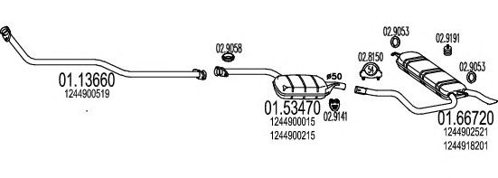 Exhaust System C210038005001