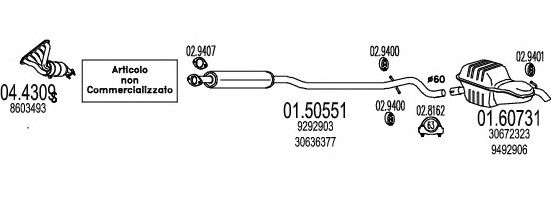 Exhaust System C390155002321
