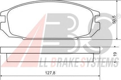 Brake Pad Set, disc brake 36693