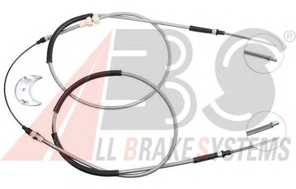 Cable, parking brake K10655