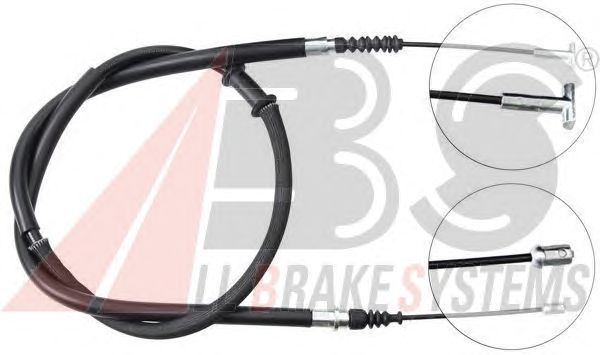 Cable, parking brake K13617