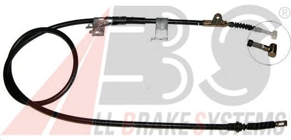 Cable, parking brake K15237