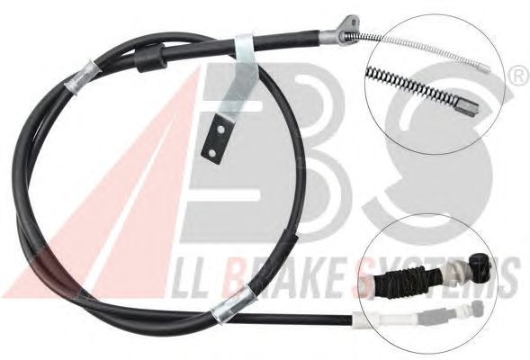 Cable, parking brake K15348