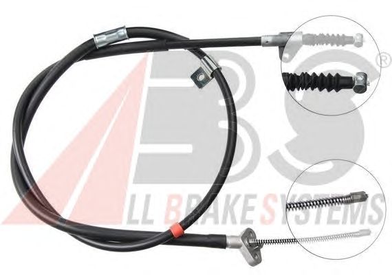 Cable, parking brake K16627