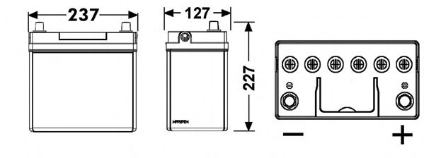 Starter Battery; Starter Battery TB454