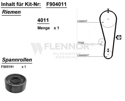 Timing Belt Kit F904011