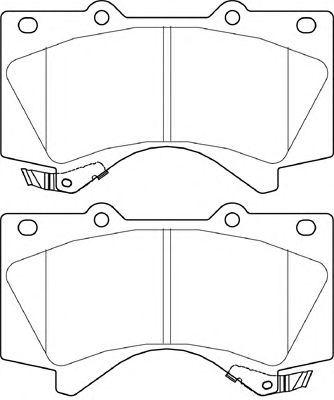 Brake Pad Set, disc brake FD7432A