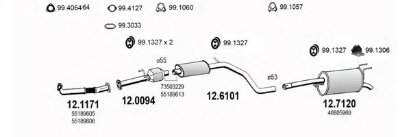 Exhaust System ART2822