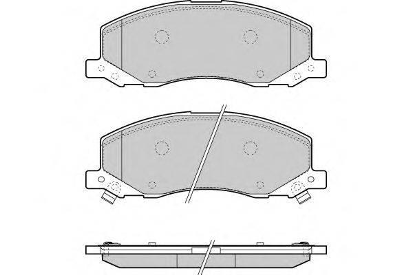 Brake Pad Set, disc brake 12-1378