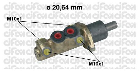 Master Cylinder, brakes 202-039