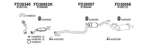 Exhaust System 300057