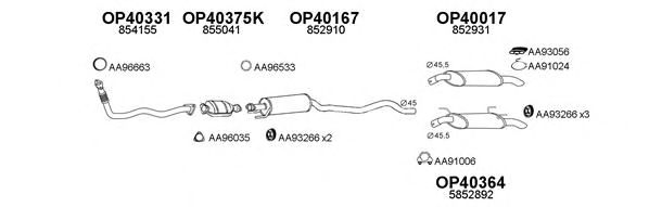 Exhaust System 400043