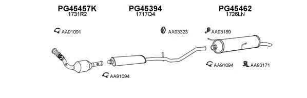 Exhaust System 450304