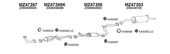 Exhaust System 470025