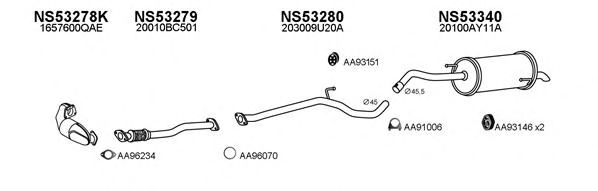 Exhaust System 530172