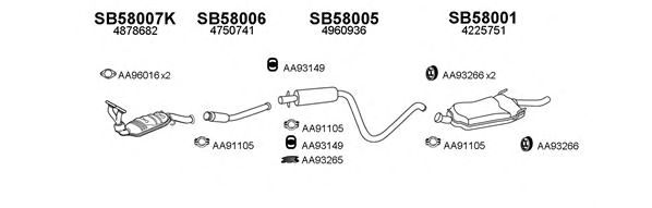 Exhaust System 580014