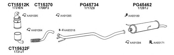 Exhaust System 450676