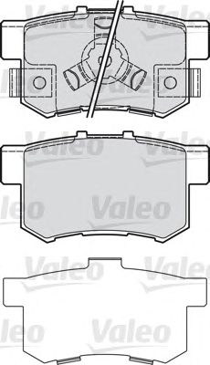 Brake Pad Set, disc brake 601043
