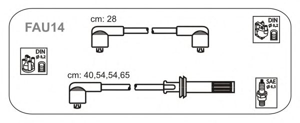 Ignition Cable Kit FAU14