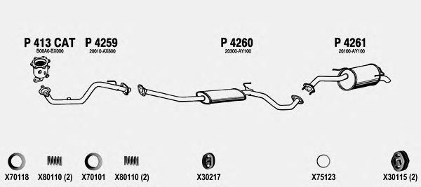 Exhaust System NI411
