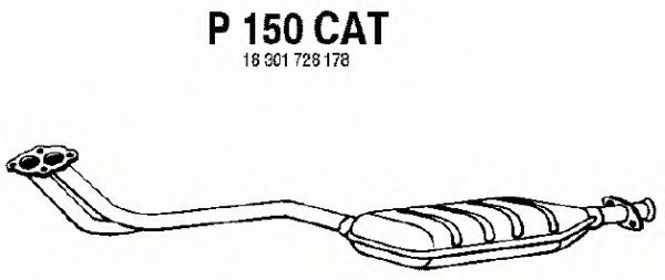 Catalytic Converter P150CAT