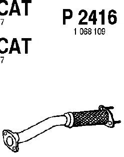 Exhaust Pipe P2416