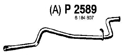 Exhaust Pipe P2589