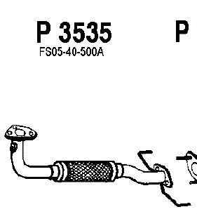 Exhaust Pipe P3535